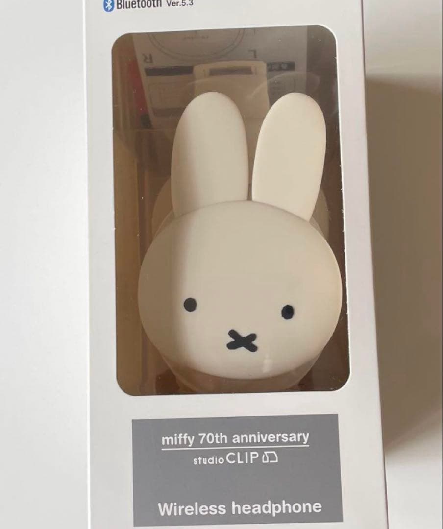 ミッフィー スタディオクリップ 2WAY ワイヤレスヘッドホン - メルカリ