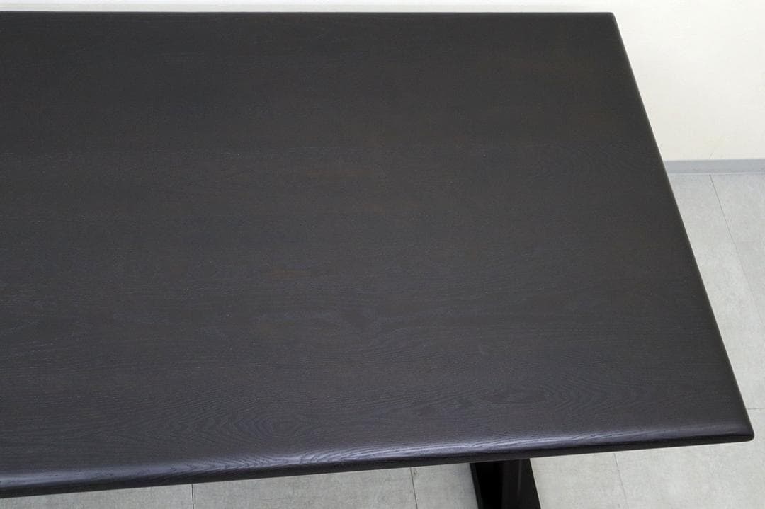 美品 TIME & STYLLE ダイニングテーブル 無垢材 旭川家具 6人用