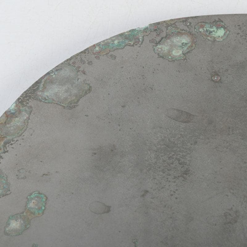 中国 古銅青銅 神獣文 銅鏡 古鏡 紙鎮 文鎮 時代箱付 M 9273E - メルカリ