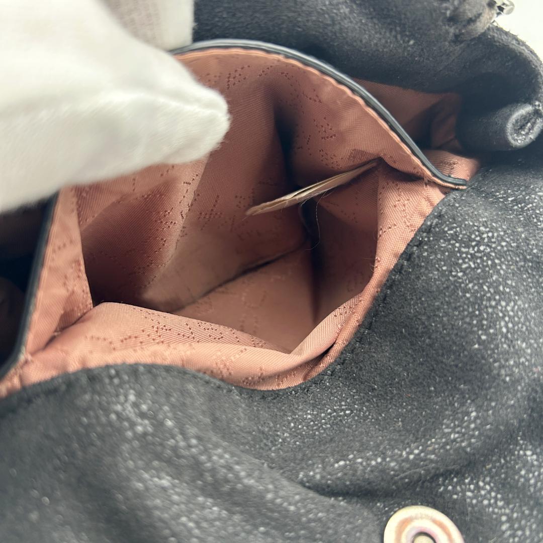 美品✨ステラマッカートニー ファラベラ 2way タイニー ショルダーバッグ 黒