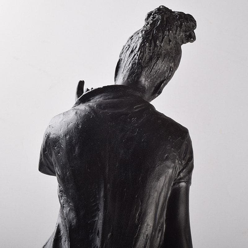 土田副正作 ブロンズ 雲のように風のように 重さ約