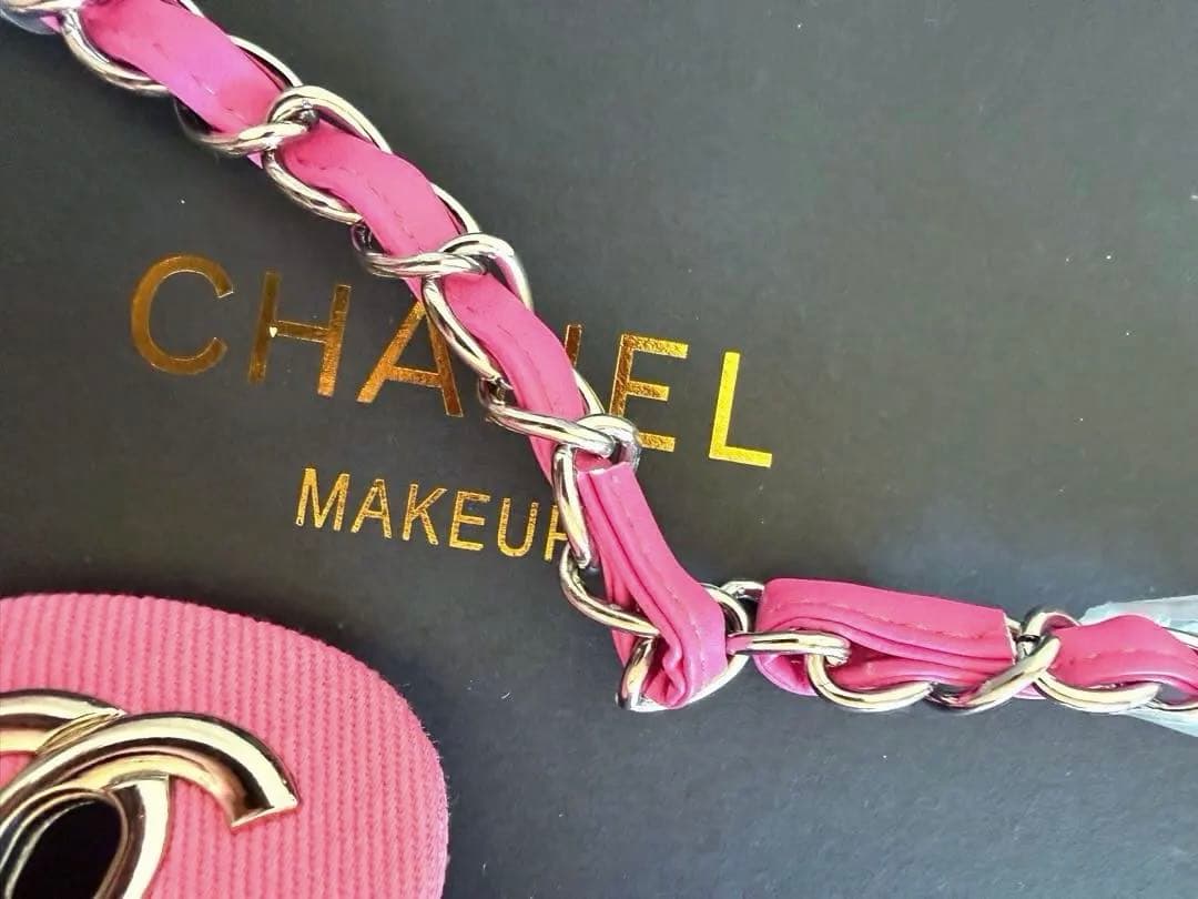 ✨限定VIPノベルティ✨CCロゴ　ショルダーバッグ　ピンクカラー