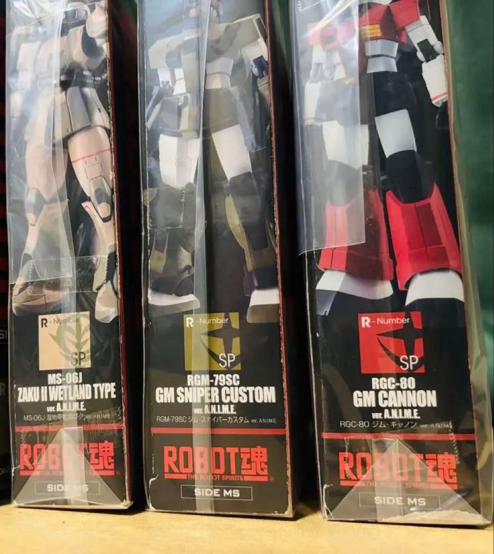 ⚠️ジャンク品 ROBOT魂 ガンプラ SP 3箱