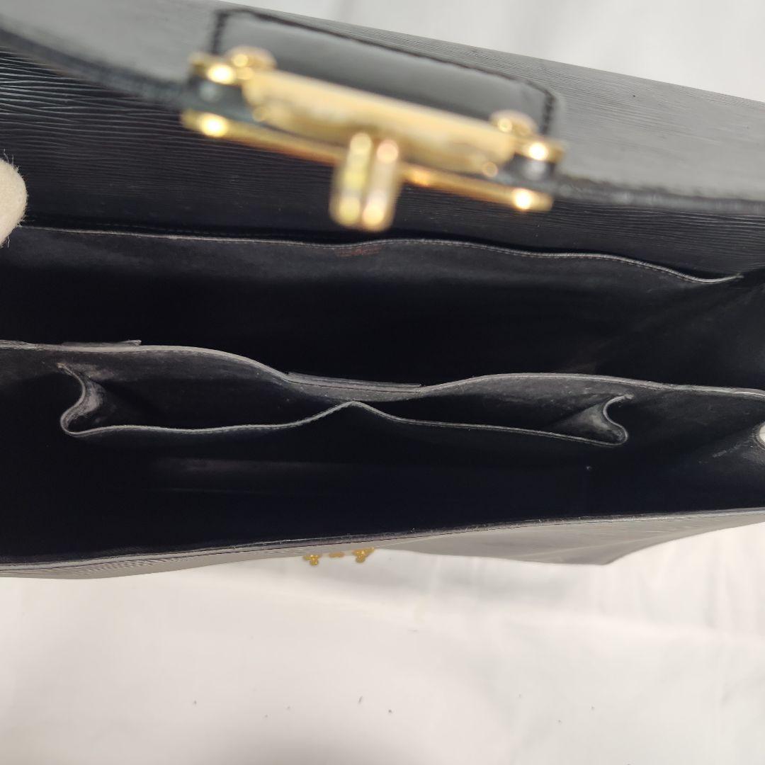 【良品 鑑定済】ルイヴィトン エピ セルヴィエット アンバサダー ノワール