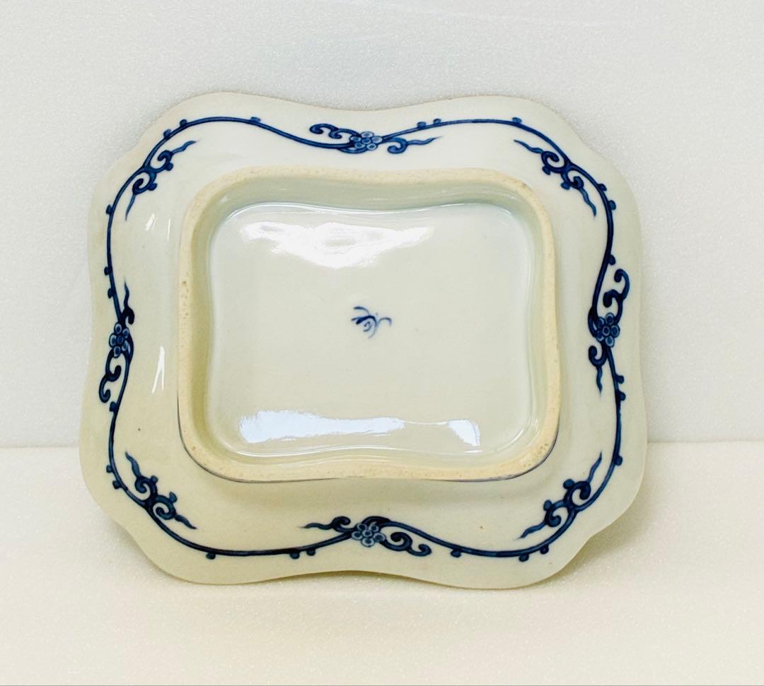 専用 明治末 大正 香蘭社 高級食器 色絵金彩桜樹鮎文 高台皿