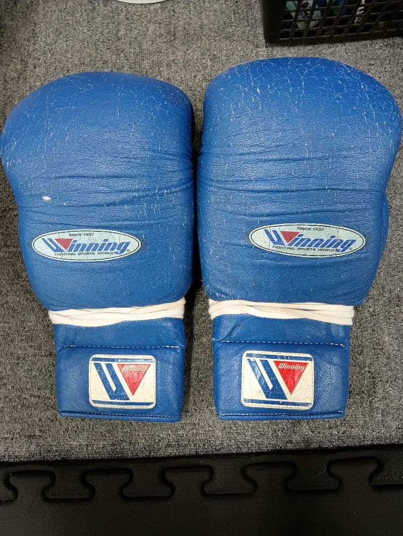 ウイニングソフトボクシンググローブ 14 oz 青 winning ウイニング ボクシンググローブ 14オンス青 JABF-14 winning