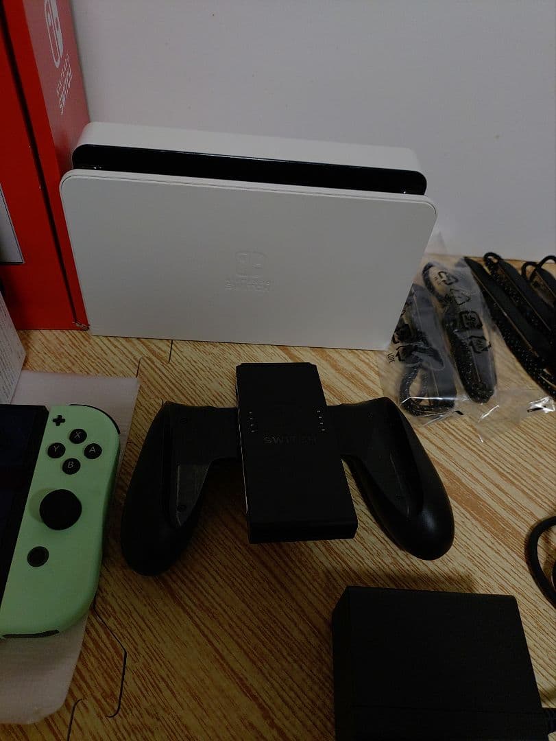 NintendoSwitch有機EL 新品SDカード 追加Joy-Con複数付