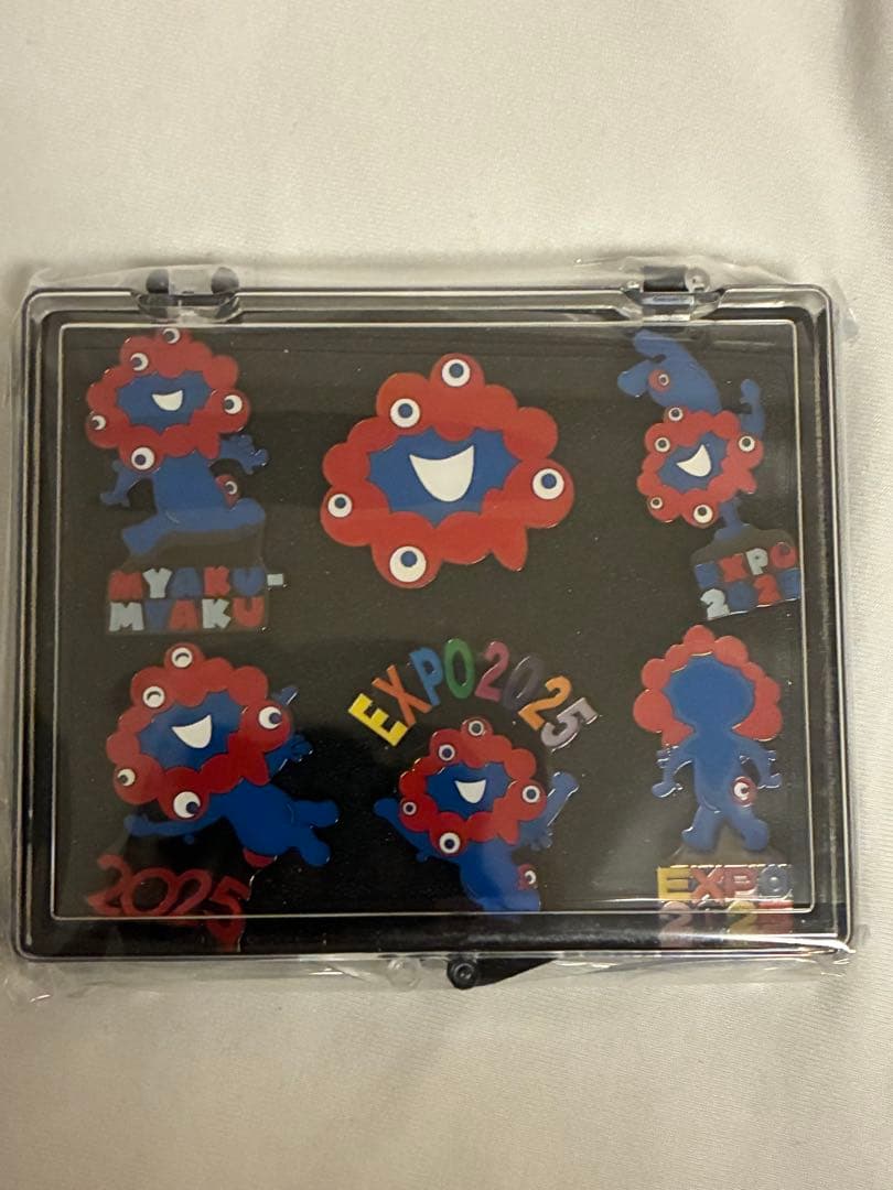 2025年大阪・関西万博 ミャクミャク ピンバッジ6個セット 万博限定
