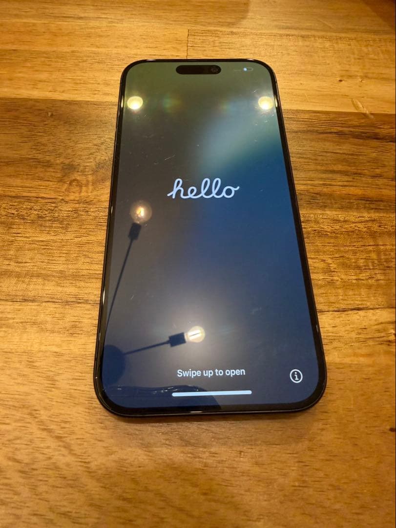 iPhone 15 Pro 256GB ブラックチタニウム simフリー Apple iPhone 15 Pro 256GB ブラック チタニウム SIMフリー (整備済み