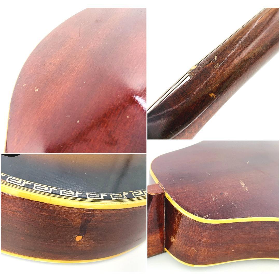 稀少 QUEEN クィーン フラット マンドリン No.124 【整備品】