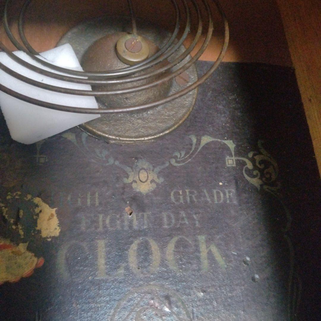 超美品動作品！分解簡易整備済！精工舎 八角振り子時計 良品ヴィンテージ掛時計