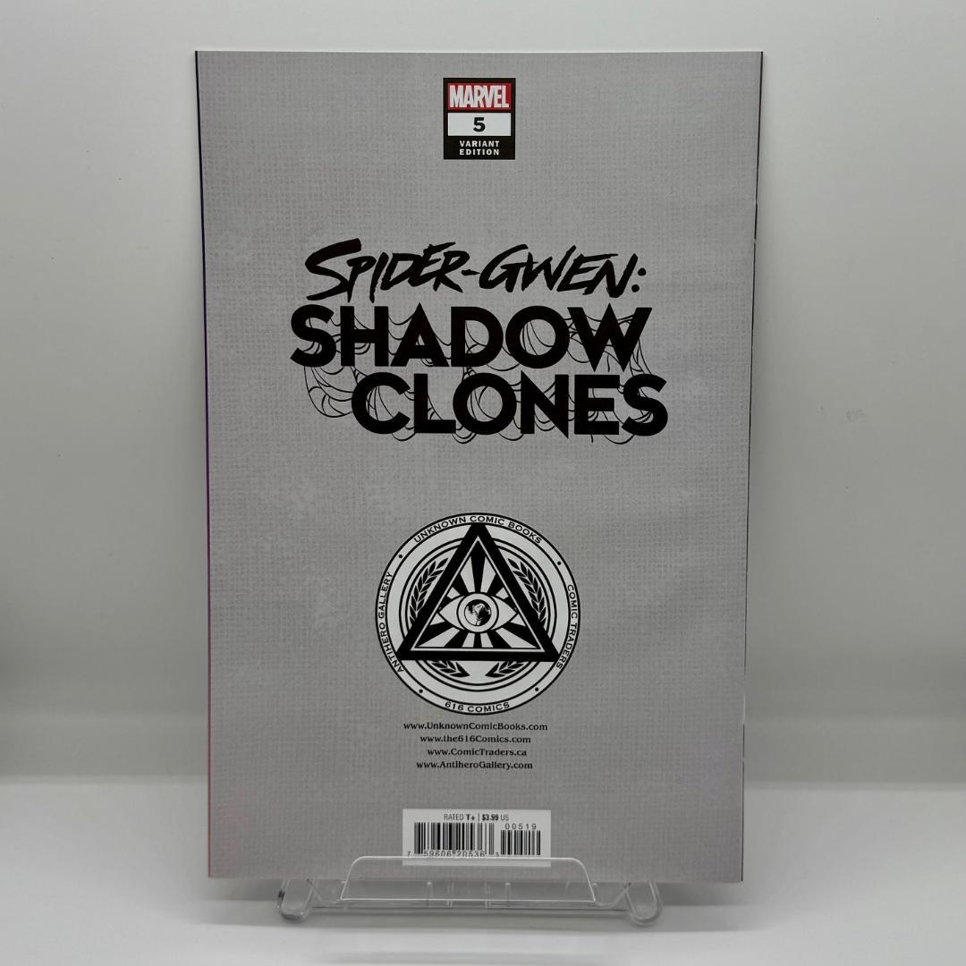 スパイダー・グウェン シャドウクローンズ#1～#5 5冊セット