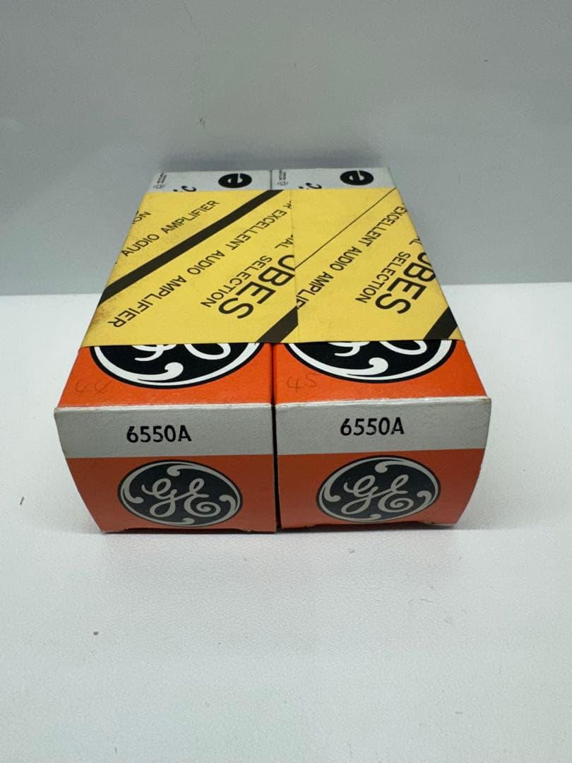 A10）GE 6550A 真空管 電子管 2本 A10 GE 6550A 真空管 電子管 2本 PK HM