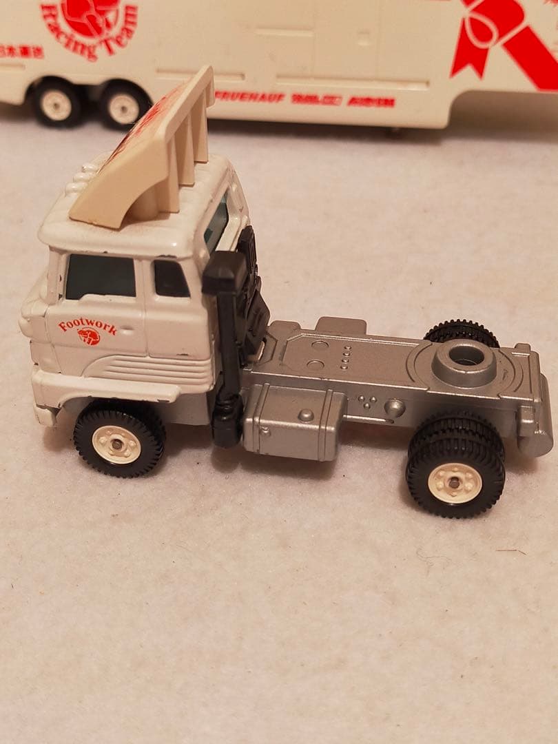 トミカダンディ フットワーク特注品 トレーラー F1 トランスポーター1/60