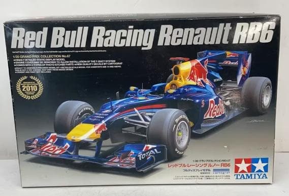 【新品未組立】TAMIYA 1/20 レッドブルレーシング RB6 Amazon.com: Tamiya 300020067 1:20 Red Bull Racing Renault RB6