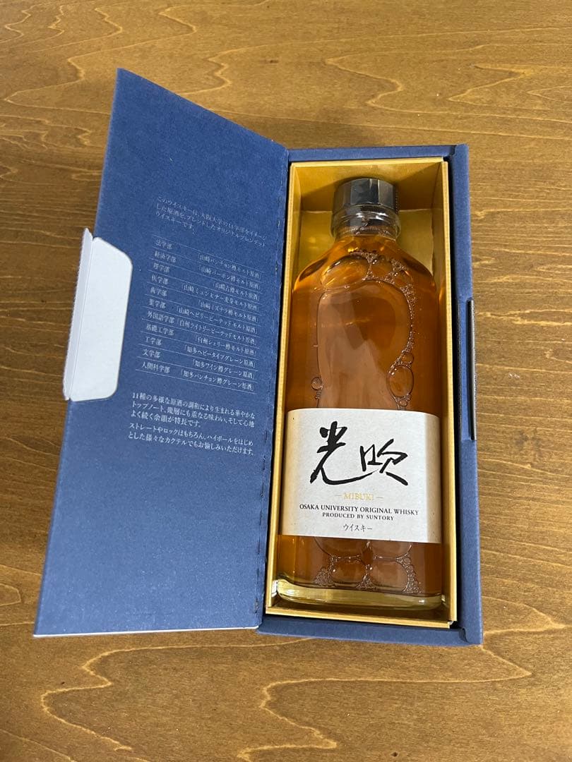 稀少］大阪大学オリジナルウイスキー 「光吹 -MIBUKI-」 - メルカリ