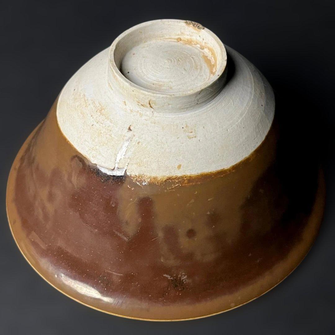 唐物 鉄釉碗 唐時代 中国美術 古玩 SH95