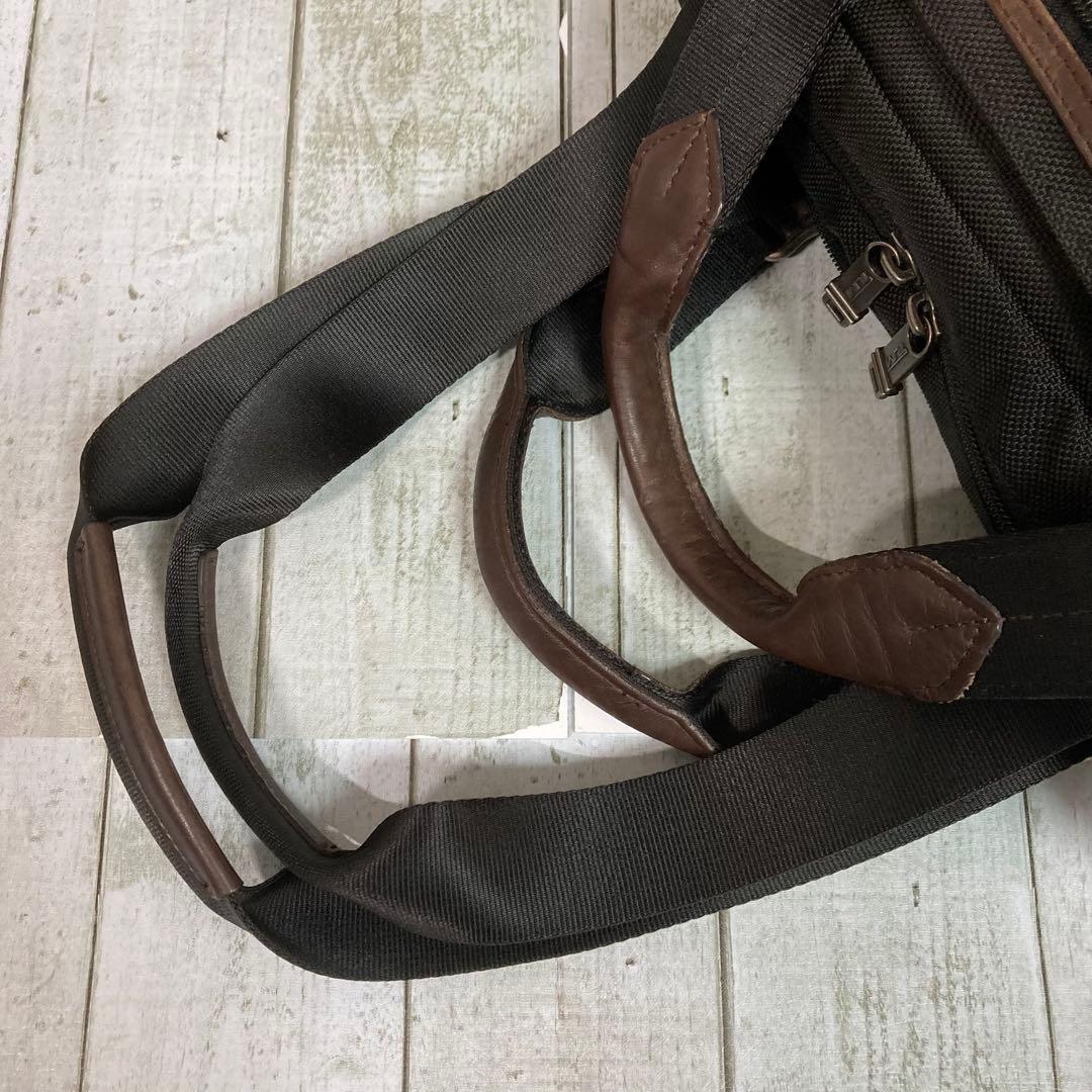 トゥミ　TUMI　ビジネスバッグ　3way ネームタグ　リュックサック　黒