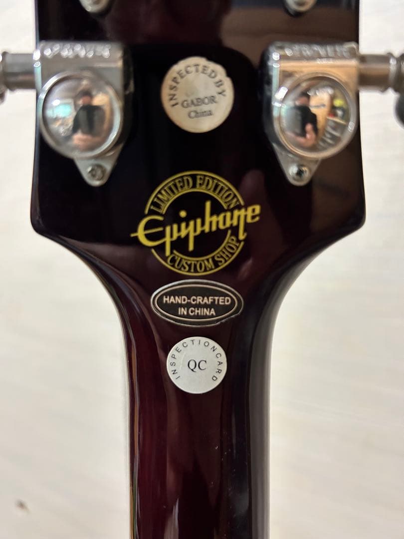 Epiphone 〖カスタムショップ レスポール〗ゴールドトップ