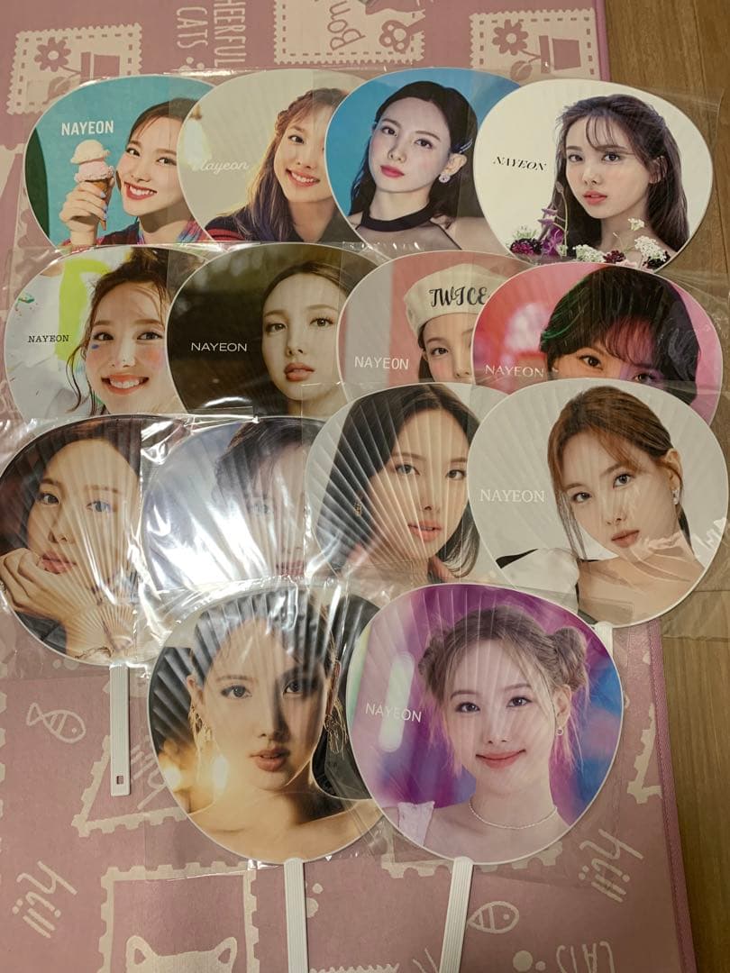 公式販売終了】TWICE うちわセット12点ミナチェヨンまとめ売り