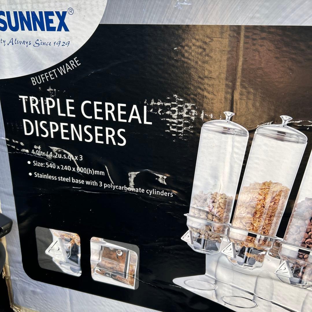 激レア！ケロッグ シリアルディスペンサー 大容量 アメリカ ホテル