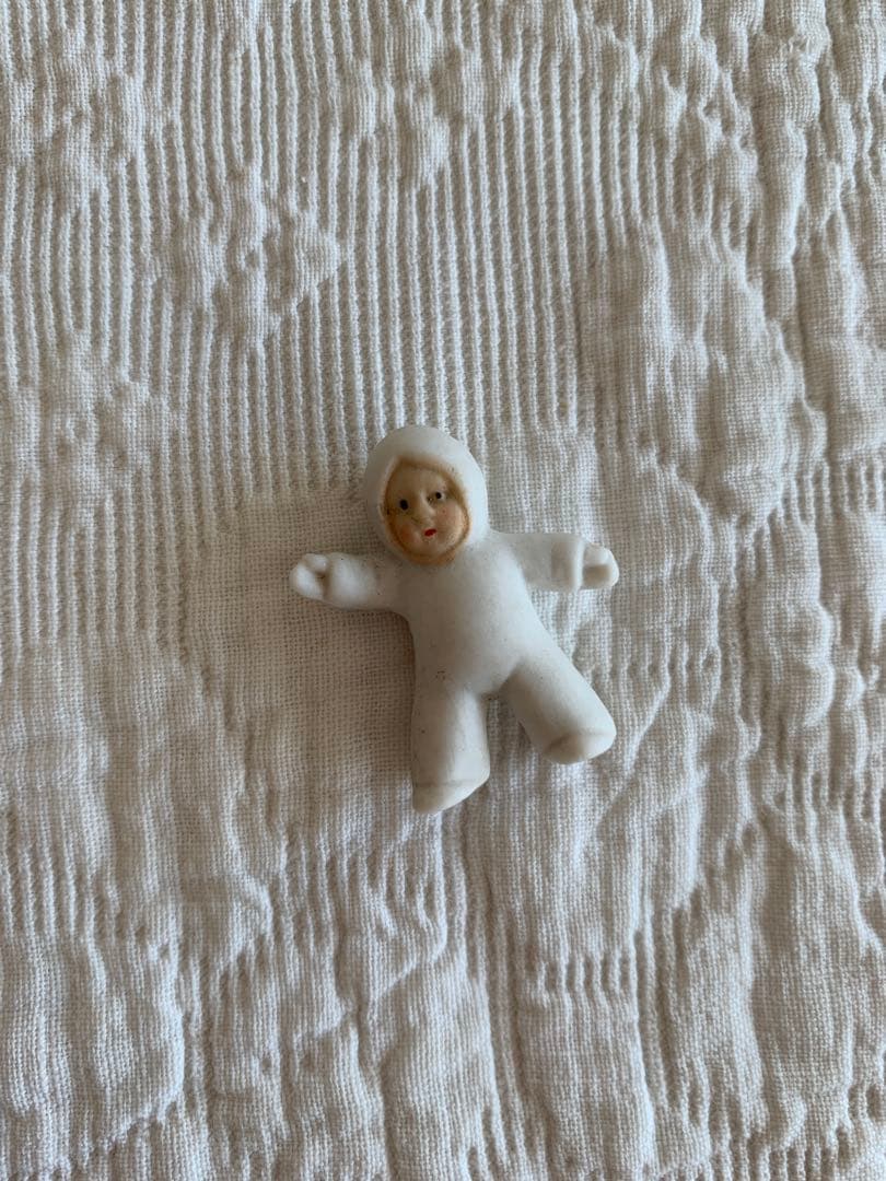 ドイツアンティークスノーベビー2体＆Hertwig ヘルトヴィヒ・ビスクドール