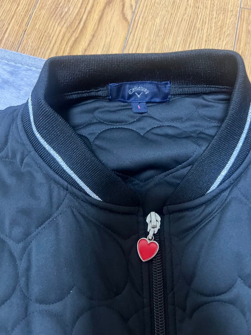 キャロウェイ袖ボアブルゾン