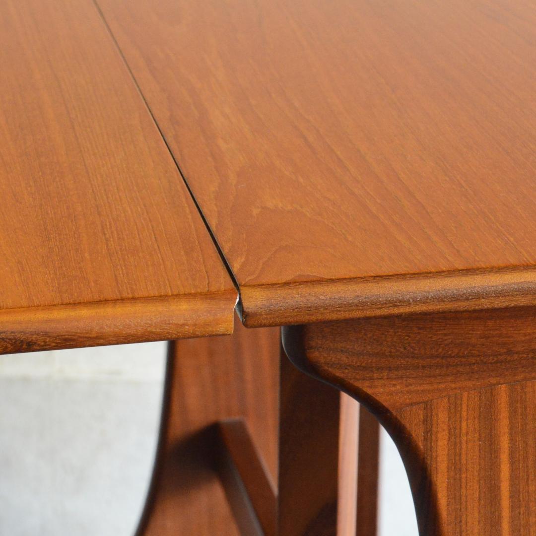 G-PLAN ヴィンテージ チーク ゲートレッグ ダイニングテーブル バタフライ