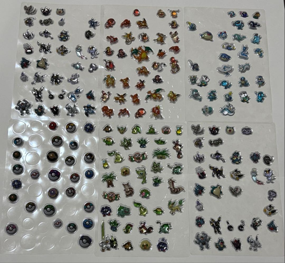韓国限定 ポケモン バブルステッカー まとめ売り - メルカリ