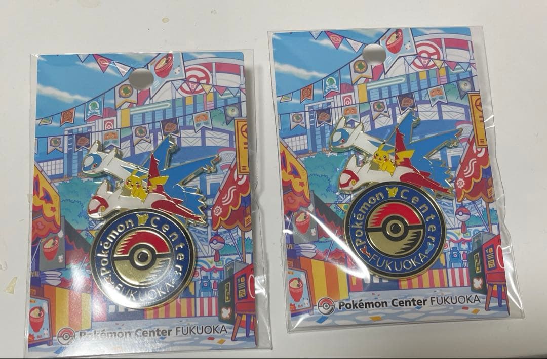 ポケセンフクオカ ロゴピンズ ラティアスラティオス 10個セット 匿名