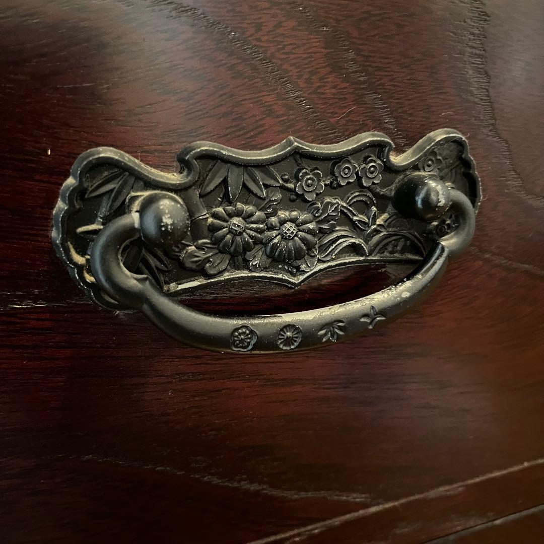 希少】車箪笥 時代箪笥 和たんす 衣装タンス 伝統工芸 引き出し