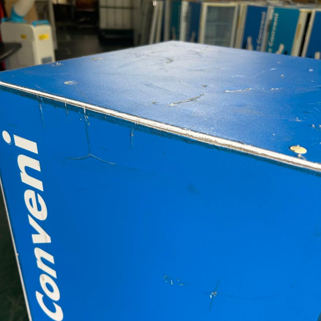 161業務用 冷蔵ショーケース オフィスコンビニ XW-105 左右開き 小型