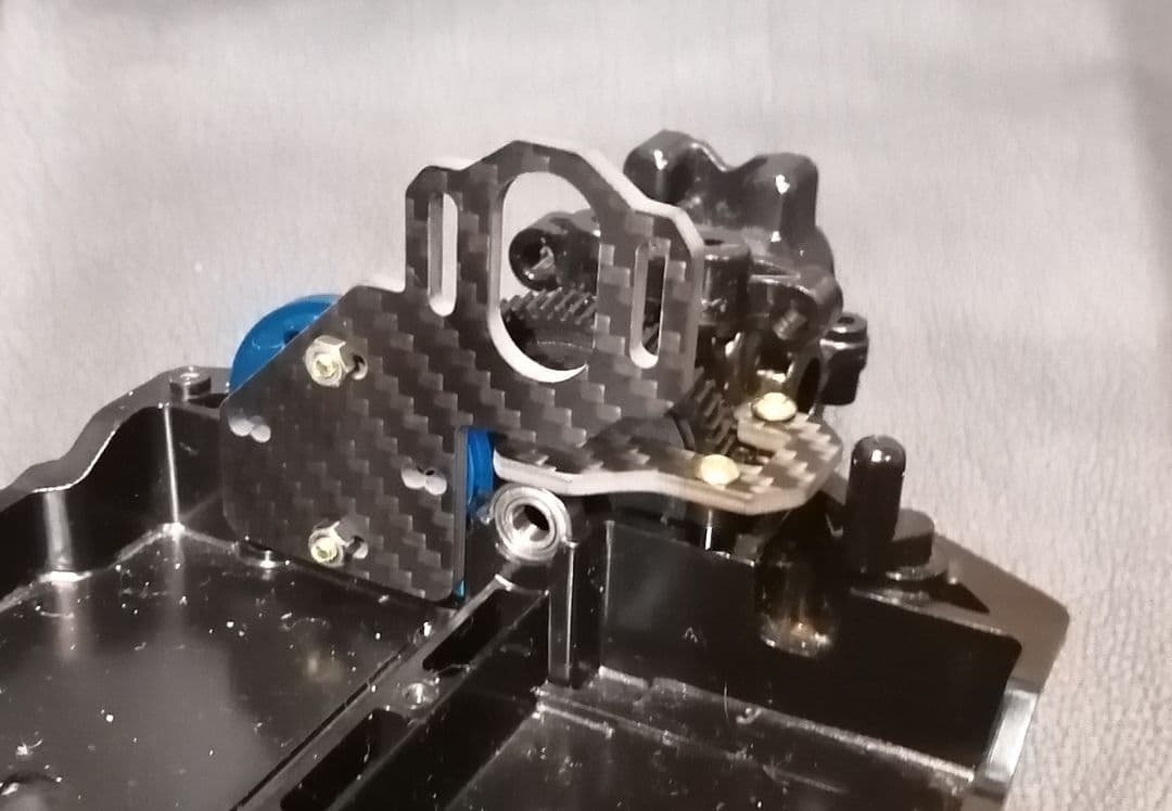 タミヤ　TT-02　 メタルガレージ　ハイマウントモーターマウント　DDSS