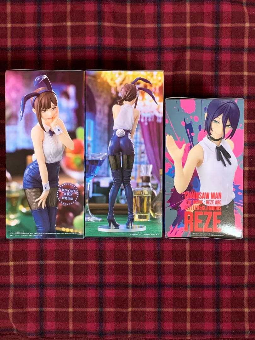 チェンソーマン ラウンドワン限定 コベニ　レゼ　フィギュア　2種3点セット