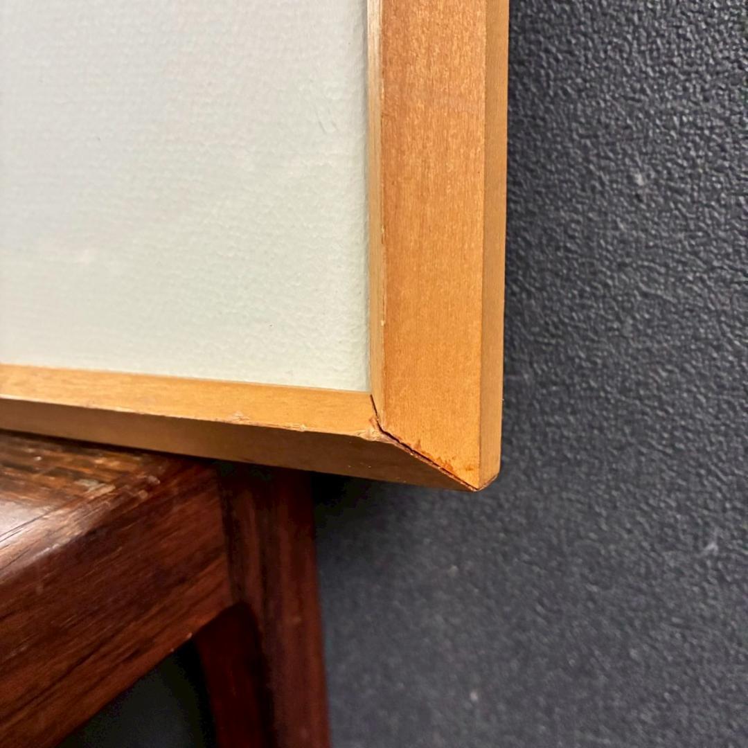 畦地梅太郎「浅間山」木版画 直筆サイン入り 1957年作 山男 山の版画家