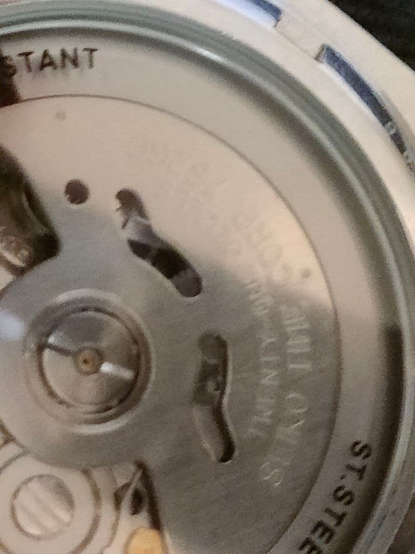 【美品】SEIKO 5 デイト 裏スケルトン 自動巻腕時計