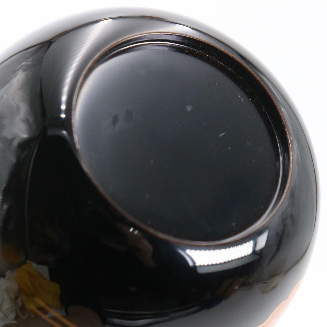 松斉作 吹寄蒔絵 中棗 銀杏 茶道具 共箱共布 V938 N8 ホビー・