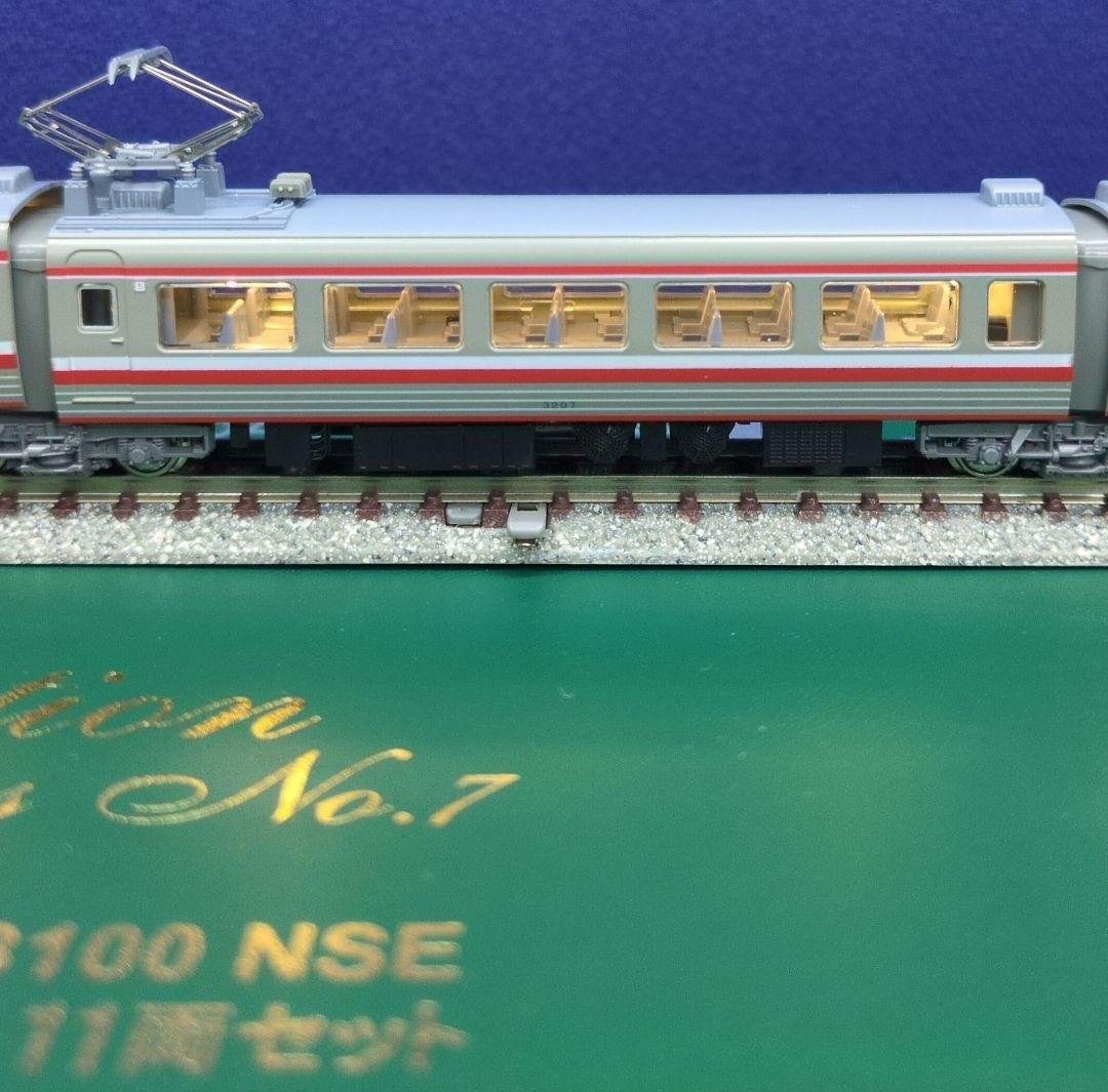 鉄道模型 小田急ロマンスカー 3100形 　11両 室内灯完備！！