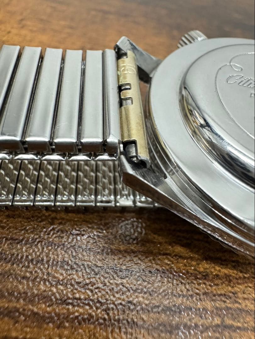 激レア シチズン ALDS 51301a-Y 銀文字盤 稼働 デッドストック