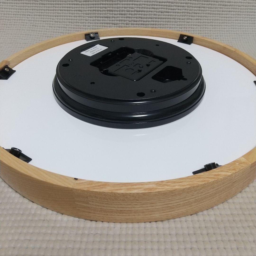 木製の針♪浮いてる数字『Oland オラント』 電波時計 インターフォルム社