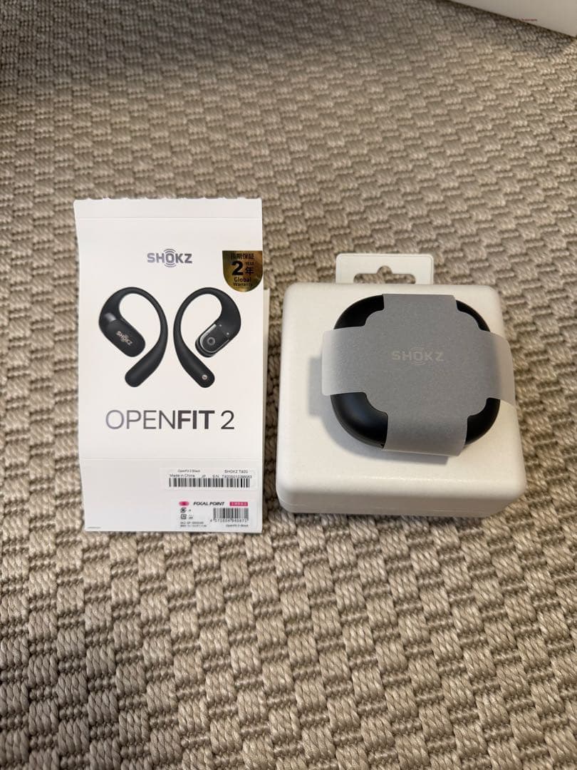 SHOKZ OPENFIT 2 ワイヤレスイヤホン OpenFit 2 オープンイヤーイヤホン - Shokz (ショックス) 日本