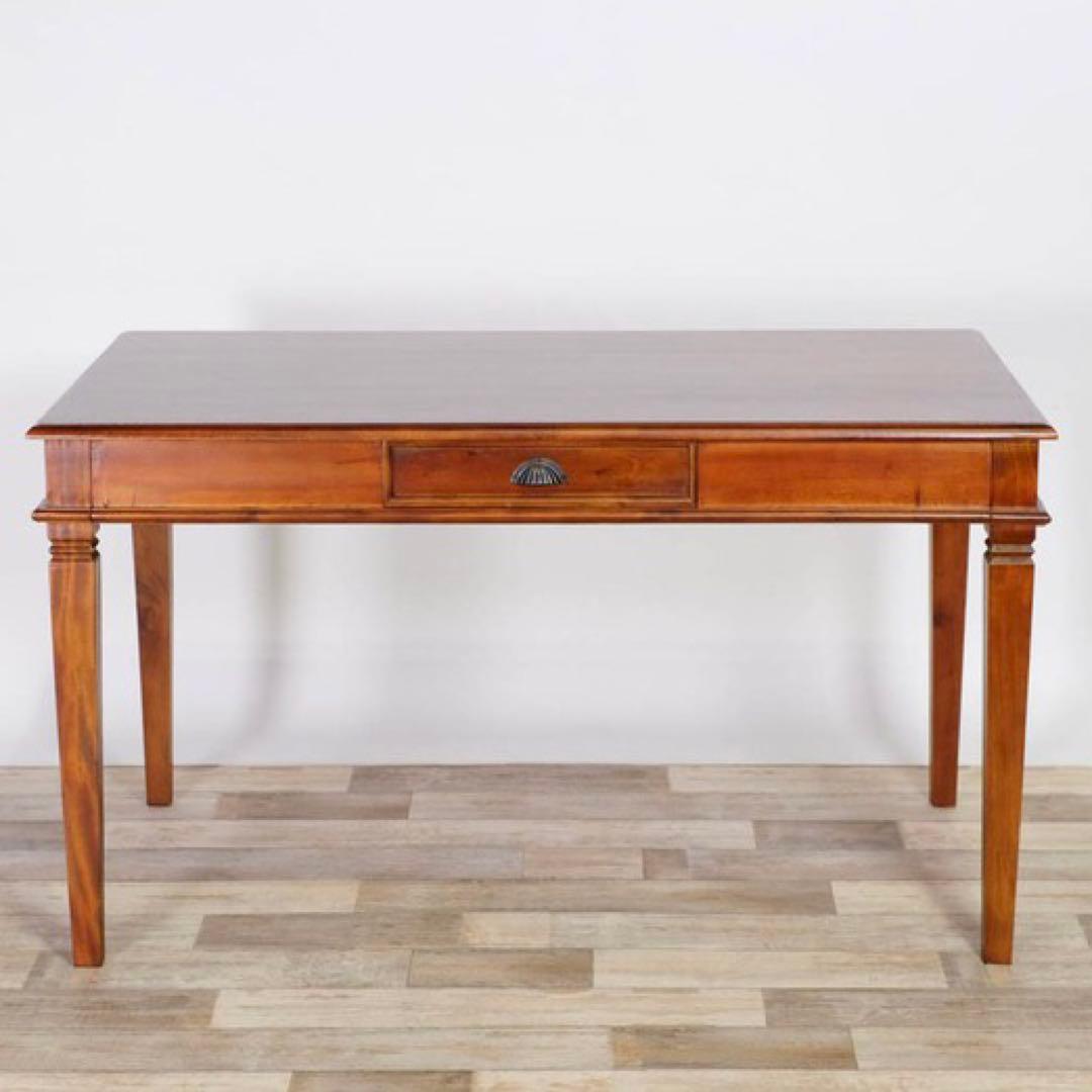 K 新品 アジアン ダイニングテーブル L カフェ アンティーク カントリー