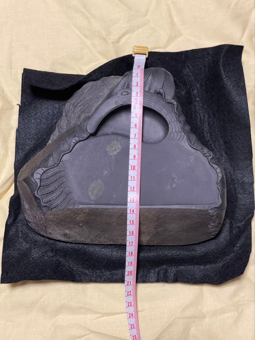 普朋佛尓公司 端渓硯石部◇端渓硯 古い木製の硯箱？