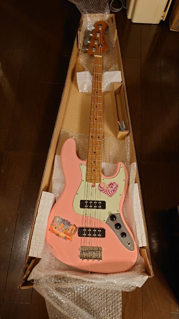 ピンク エレキベース 4弦 SEIDER ピンク 4弦エレキベース SEIDER