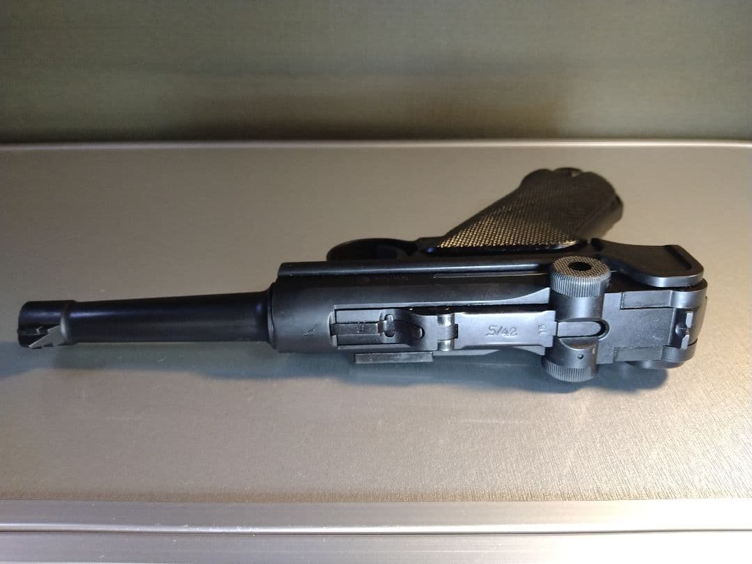 希少な美品！タナカ ルガーP08 4インチ 快調ガスブロ、ガス漏れ無し