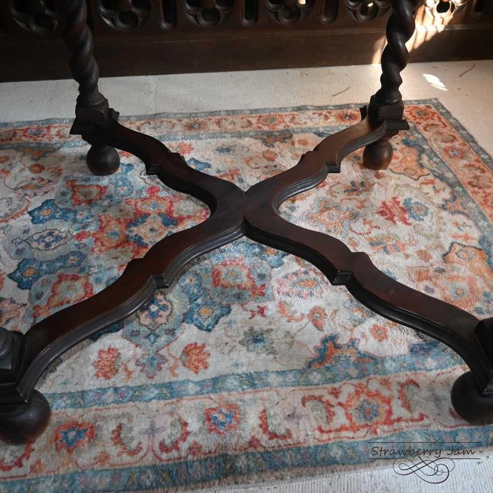 L3710-39 英国アンティーク オーク 丸テーブル ダイニング 食卓テーブル