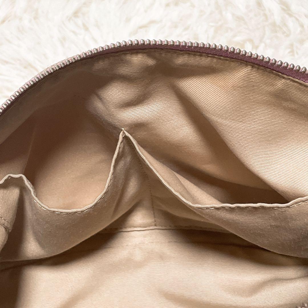 バッグ COACH shoulder bag tassel Signature pink