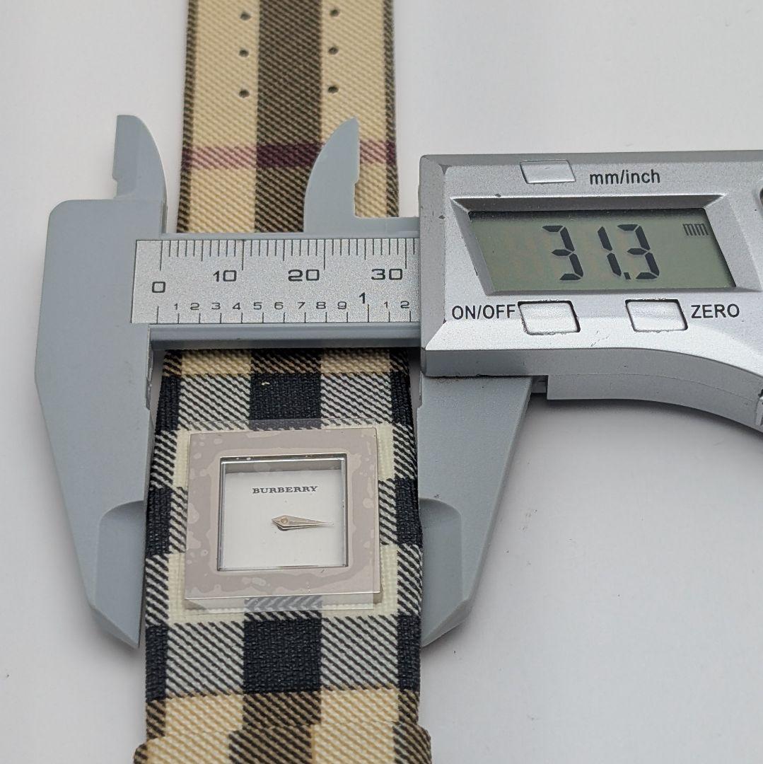 未使用】BURBERRY バーバリー ノバチェック レディース腕時計 稼働品