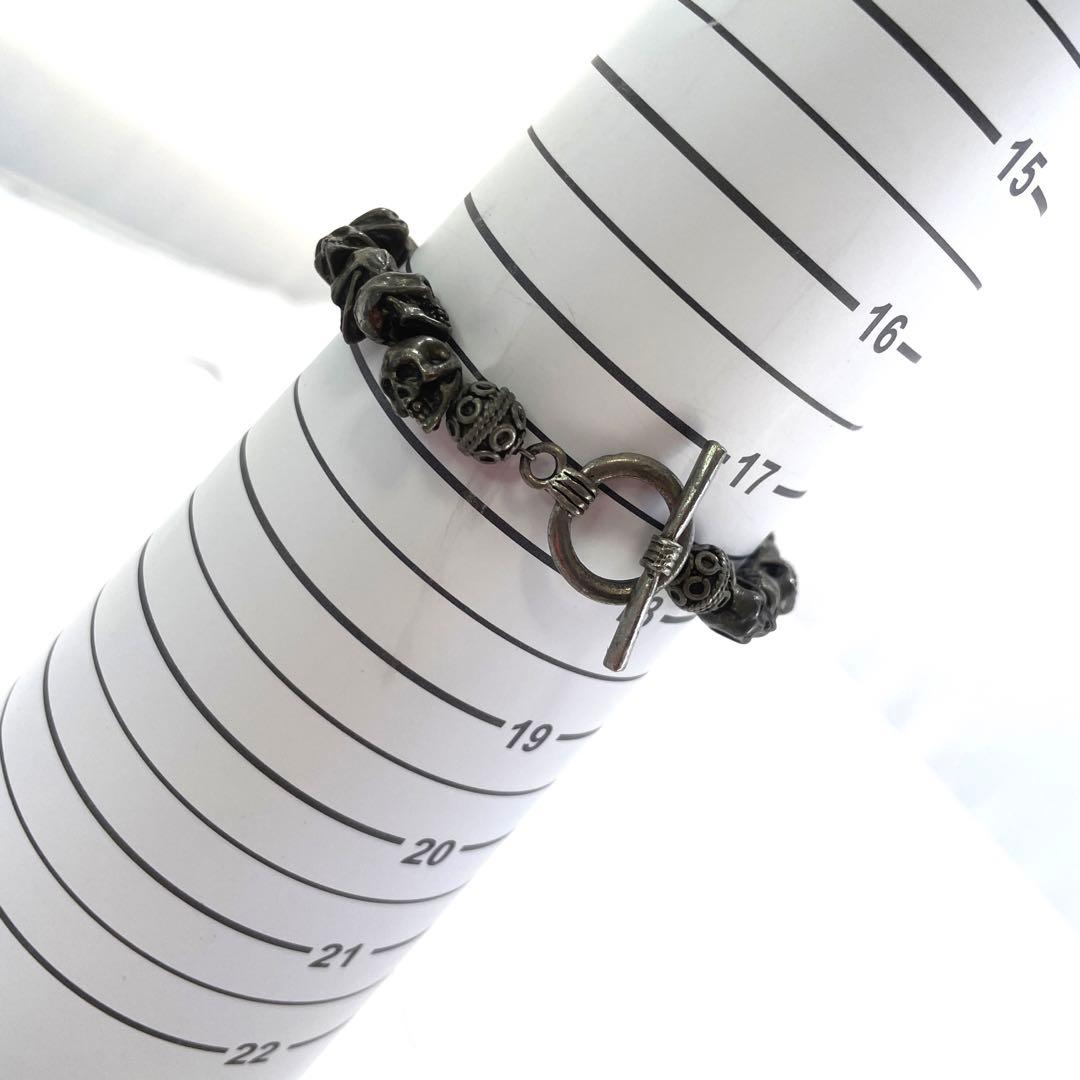 NECROMANCE ネクロマンス hide スカルブレスレット