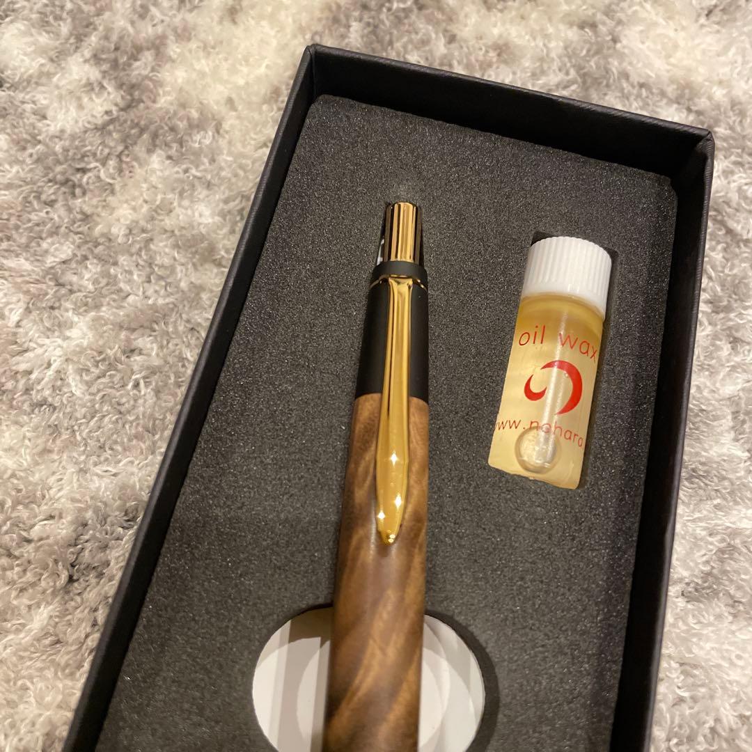 ほぼ新品 野原工芸 シャープペンシル☆マーブルウッド - メルカリ